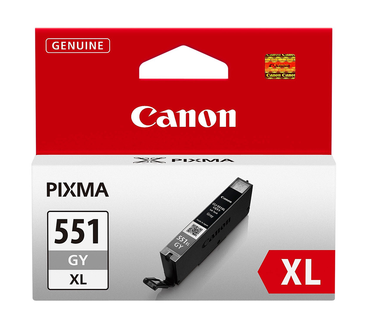 Canon CLI-551GY XL Tinte, grau, hohe Kapazität