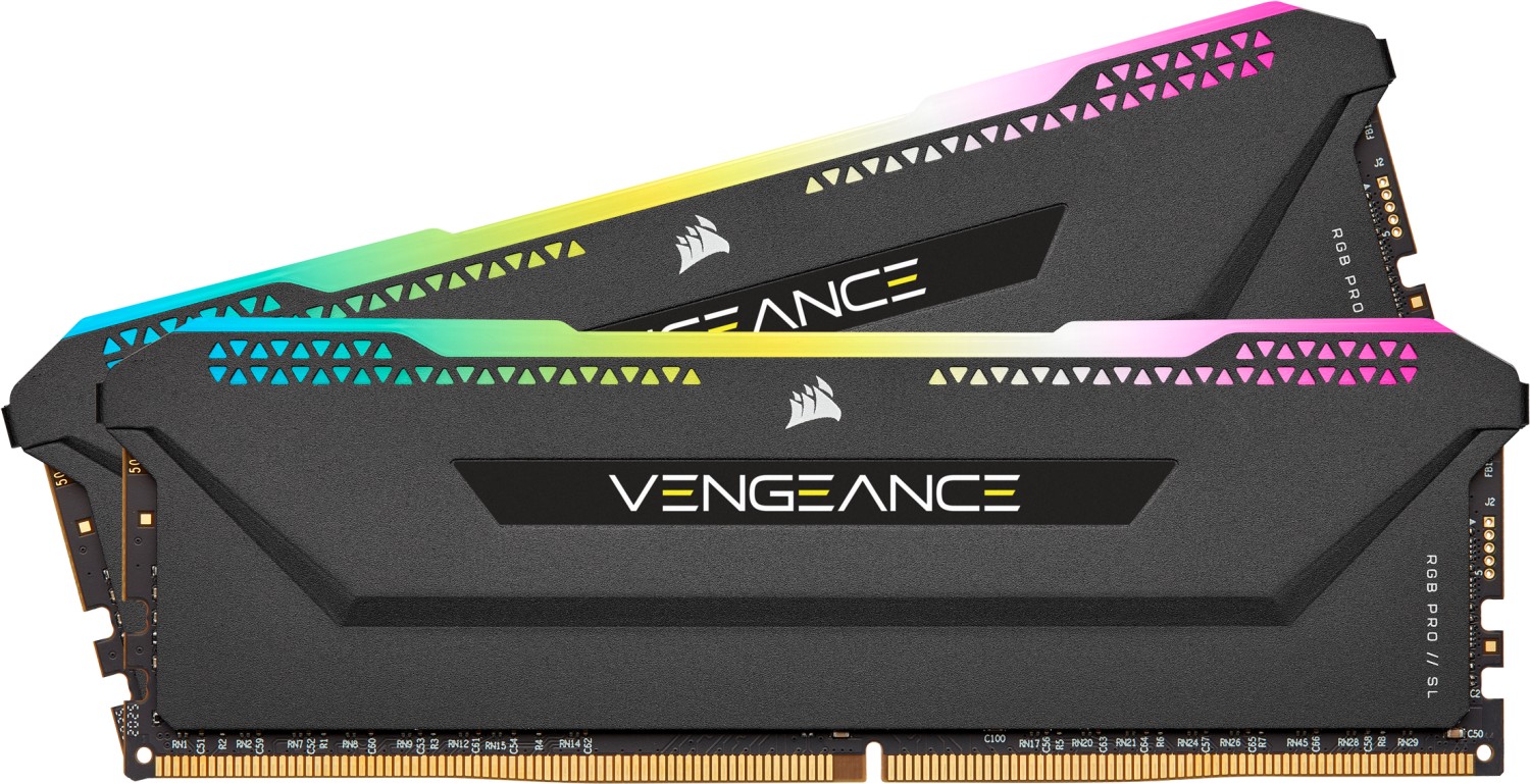 32768 MB DDR4 PC3600 Corsair Vengeance RGB PRO SL schwarz DIMM Kit