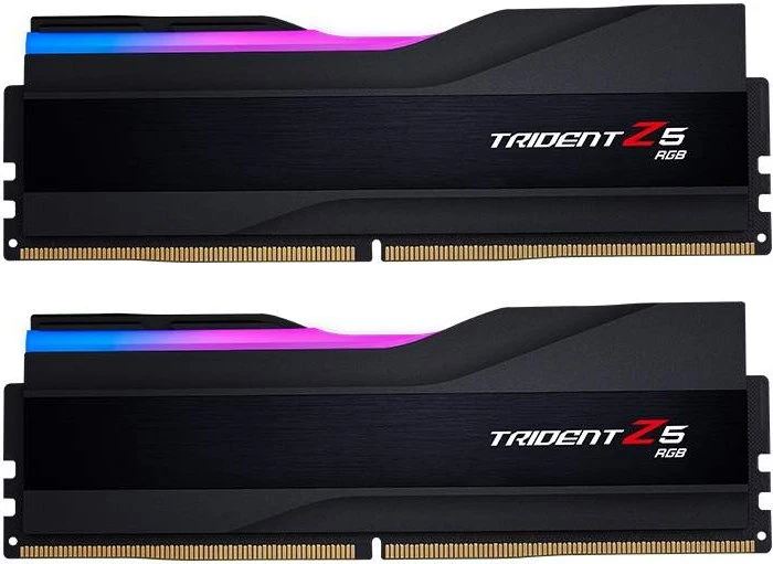 32GB (2x16GB) G.SKILL Trident Z5 RGB, DDR5-5600, XMP, CL36, RGB Arbeitsspeicher – F5-5600J3636C16GX2-TZ5RK