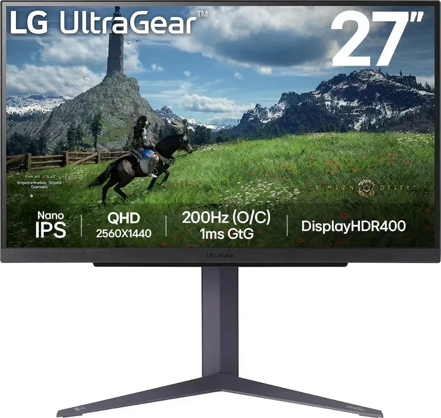 LG UltraGear 27GS85QX-B, 27"