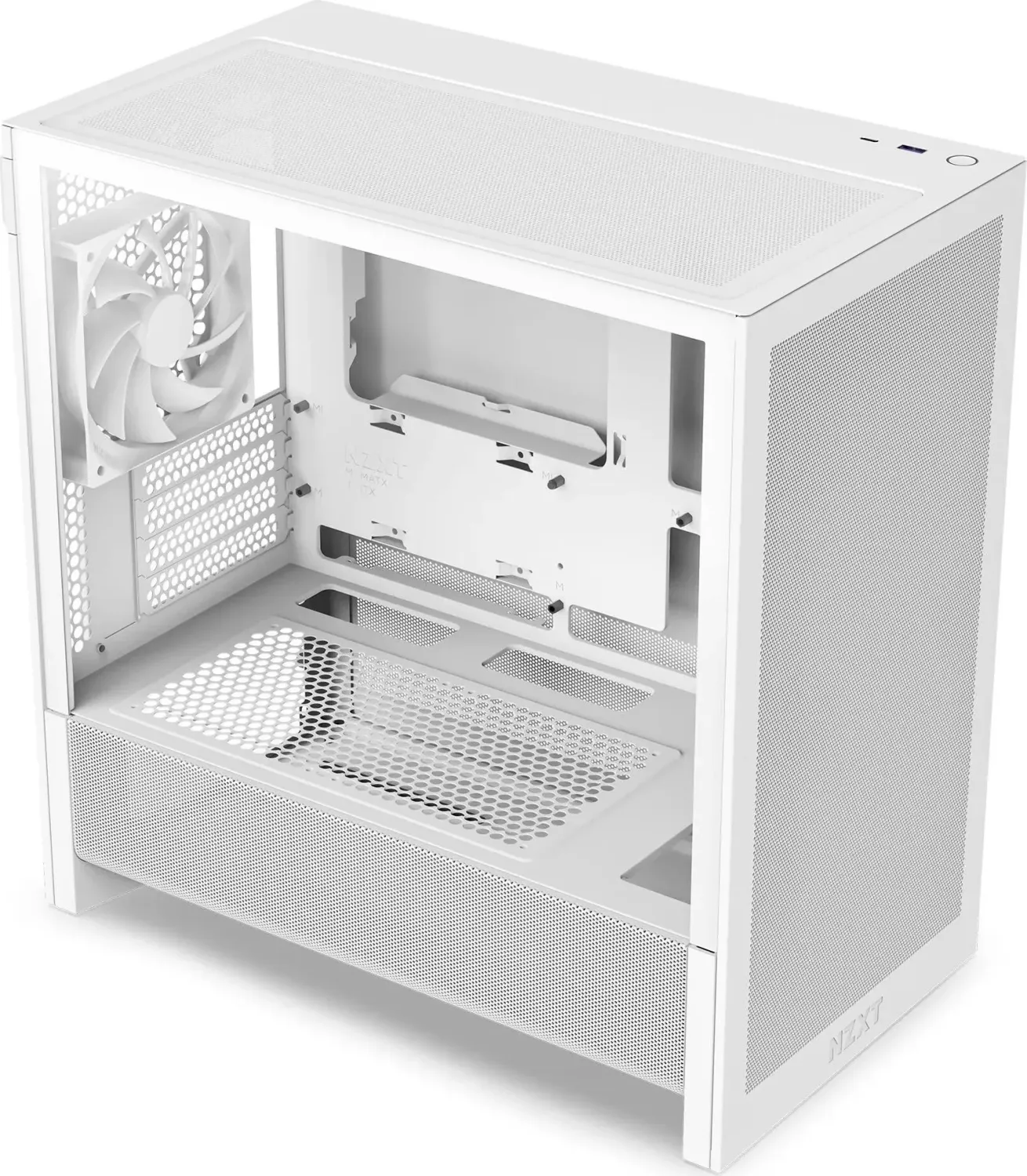 NZXT H3 Flow [2025] White, weiß, Glasfenster