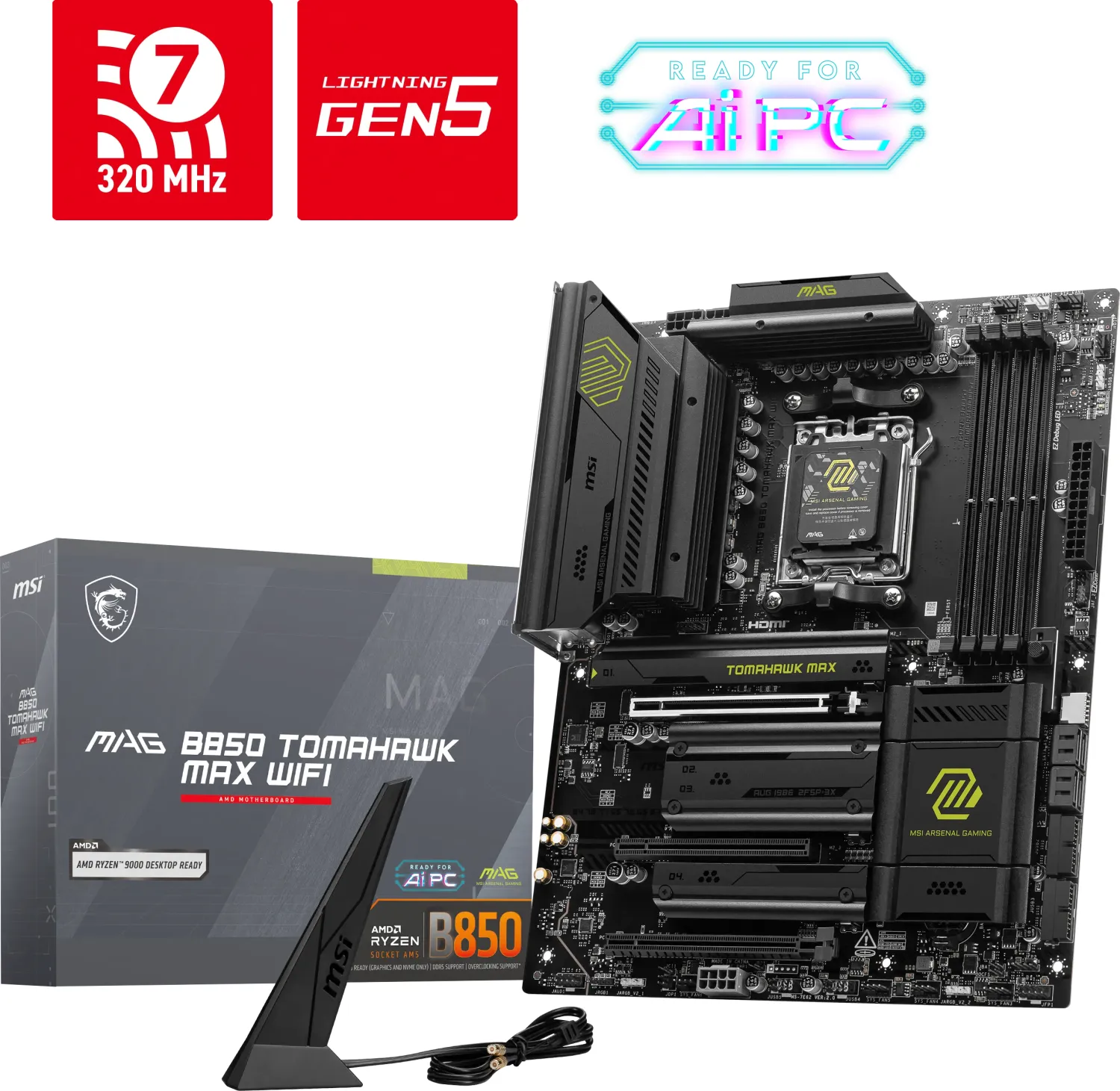 MSI MAG B850 Tomahawk Max WIFI