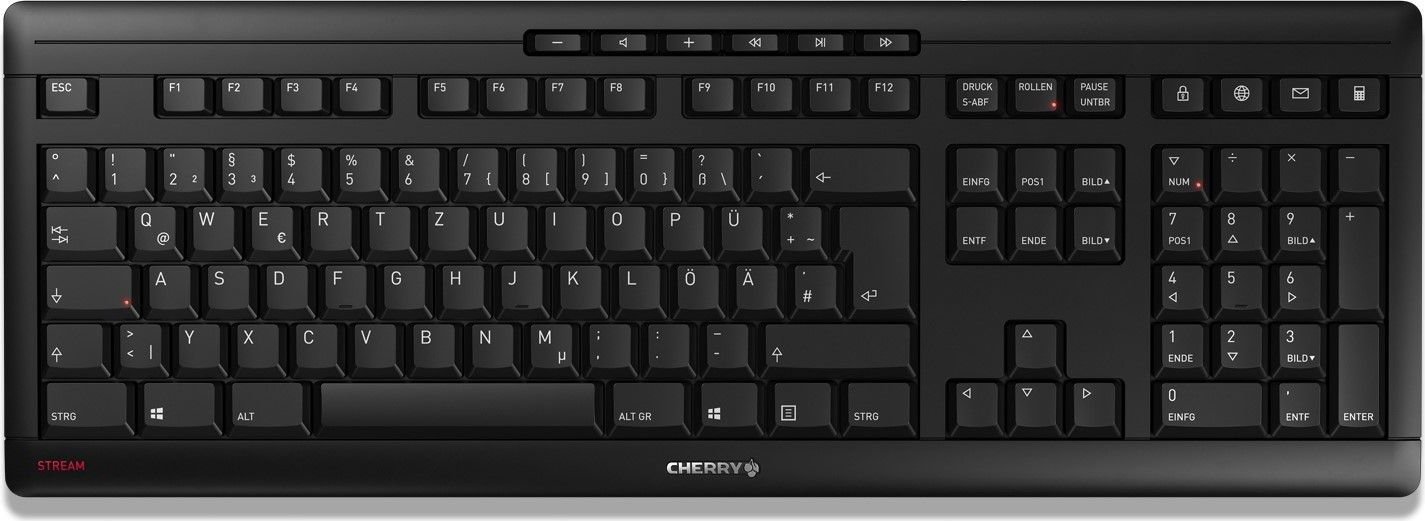 Cherry Stream Keyboard Wireless, USB
