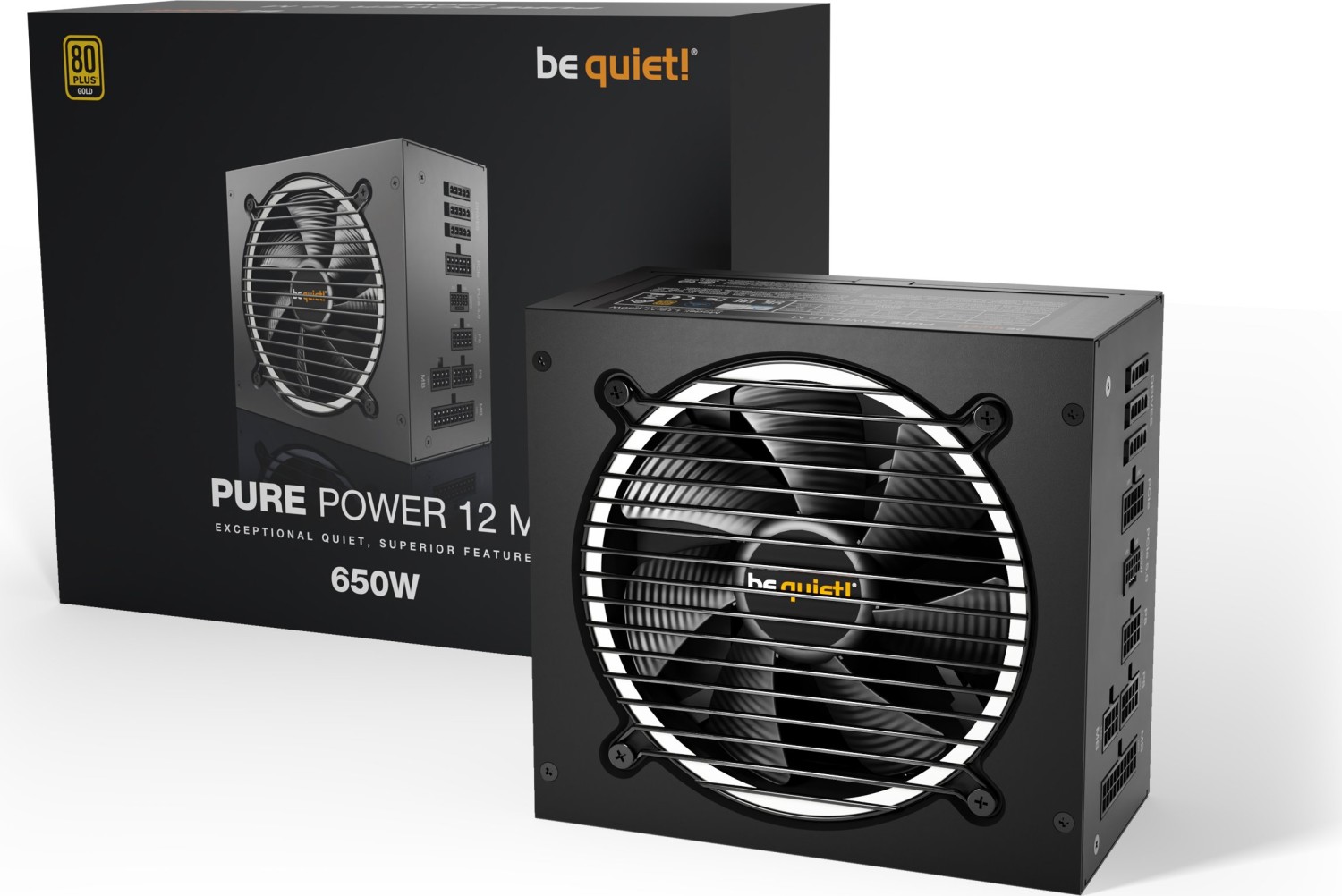 650W be quiet! Pure Power 12 M ATX 3.0 BN342