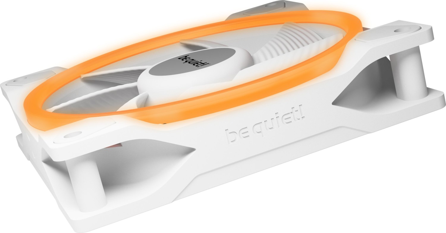 be quiet! Light Wings White PWM, 3er-Pack, LED-Steuerung, 120mm - BL100