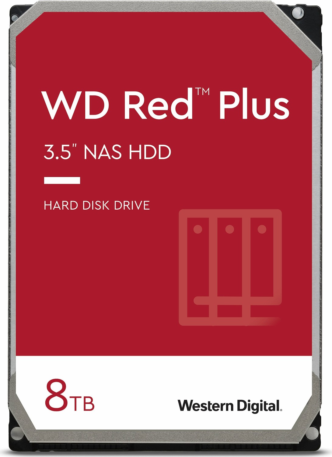 8000 GB Western Digital WD Red Plus NAS HDD WD80EFPX
