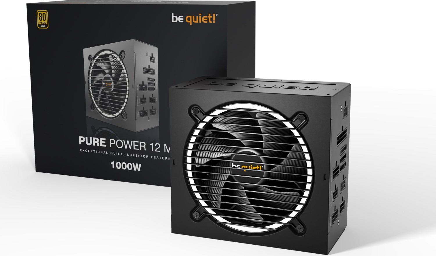 1000W be quiet! Pure Power 12 M,  ATX 3.0 - BN345