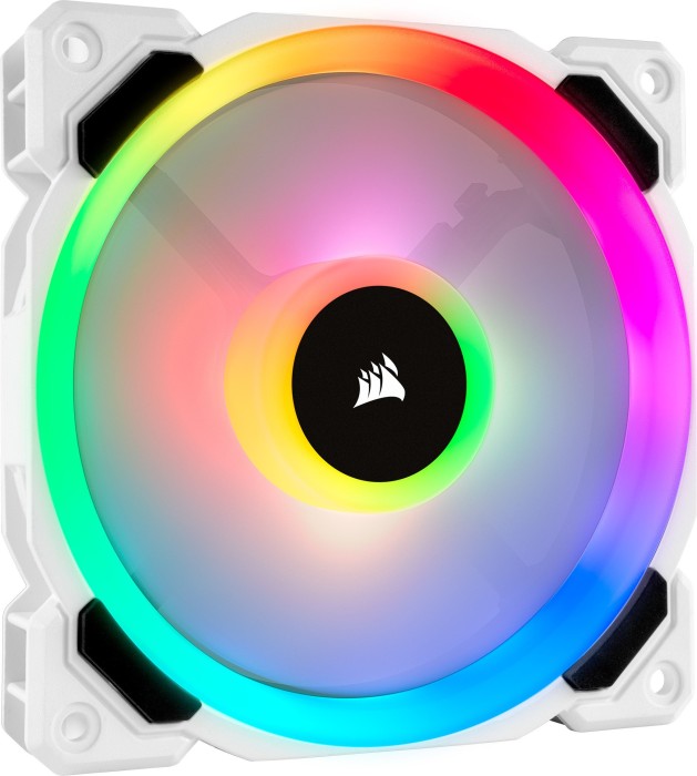 120mm Corsair LL Series LL120 RGB, weiß