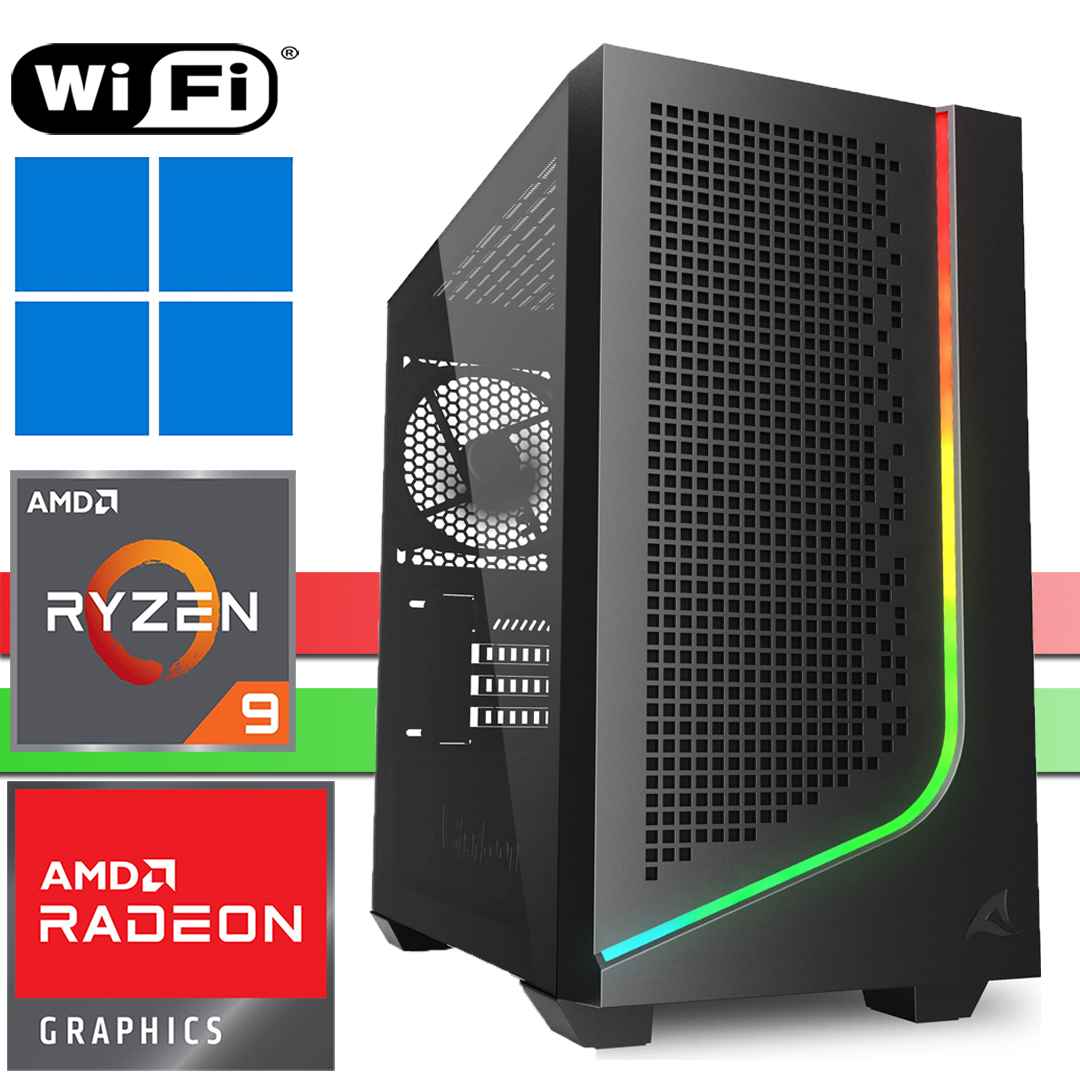 X-Gaming PC | AMD Ryzen 9 6900HX | 64GB RAM DDR5 | 2000GB SSD NVMe | 4000GB HDD | WiFi | Windows 11 Pro