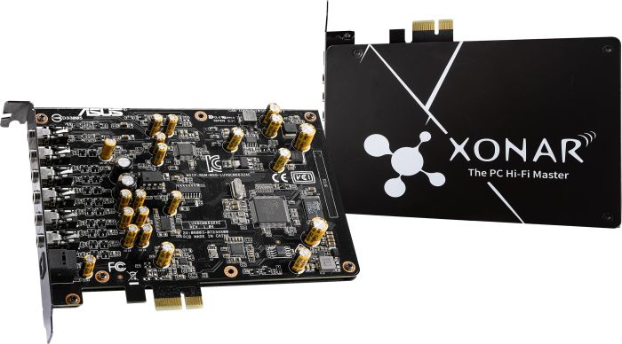 ASUS Xonar AE – interne 7.1 PCIe-Soundkarte, 24 Bit/192 kHz, Kopfhörerverstärker