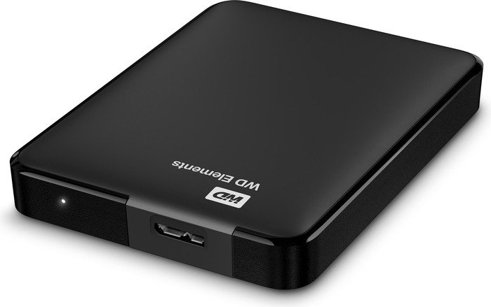 2000 GB Western Digital Elements portable USB 3.0