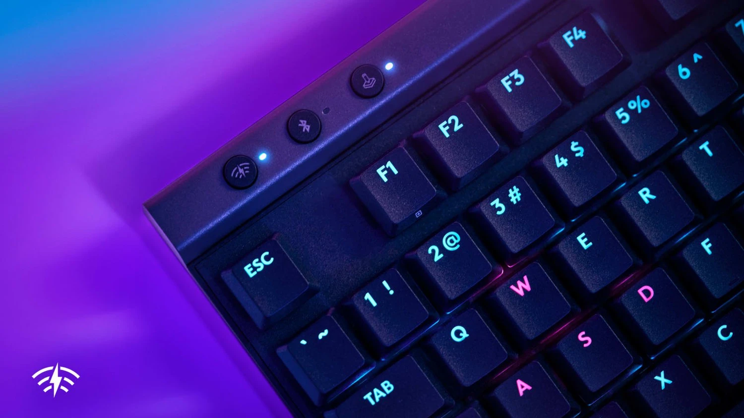 Logitech G515 Lightspeed TKL, schwarz, GL TACTILE, USB/Bluetooth, DE