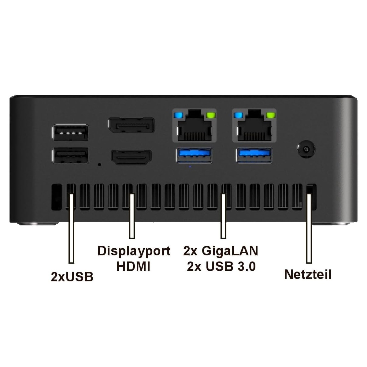 #7475 | difinity Mini PC | Ryzen5 5500U | 16GB DDR4 | 512GB SSD | WiFi | Windows 11 Pro