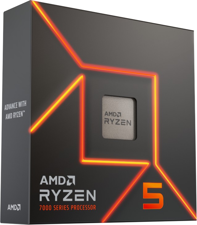 AMD Ryzen 5 7600X, 6C/12T, 4.70-5.30GHz, boxed ohne Kühler