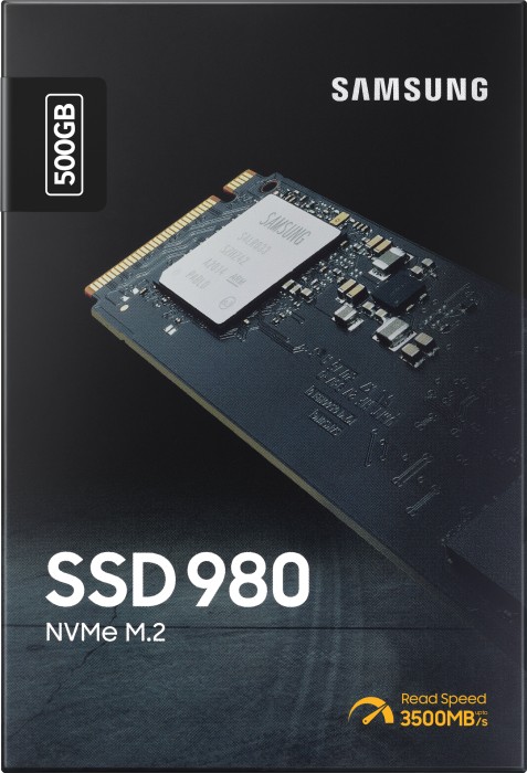 500 GB Samsung SSD 980, M.2