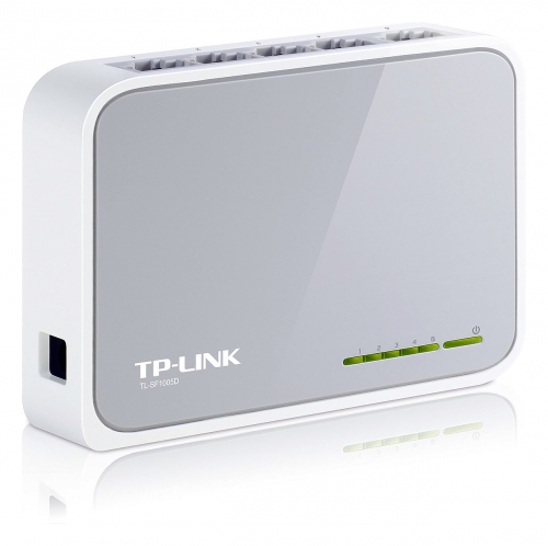 TP-Link TL-SF1000 Desktop Switch, 5x RJ-45 - TL-SF1005D