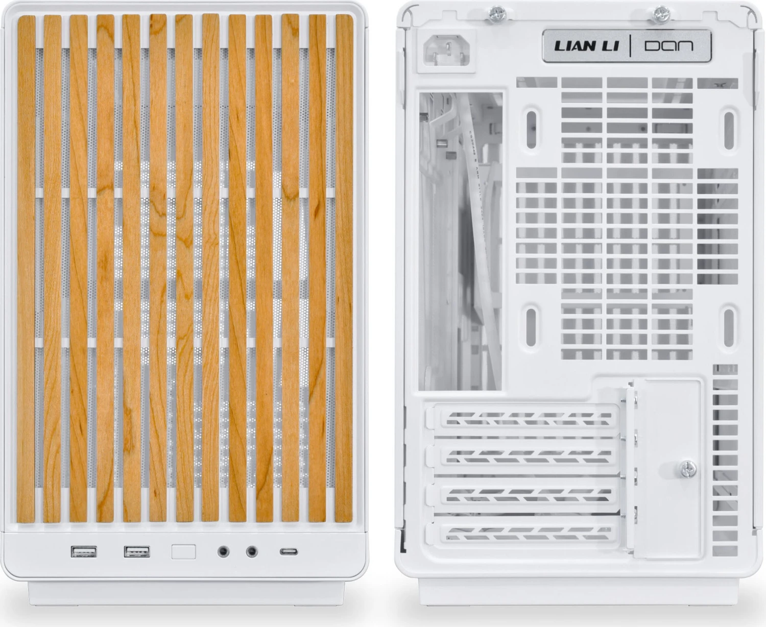 Lian Li DAN Cases A3-mATX White Wood Edition