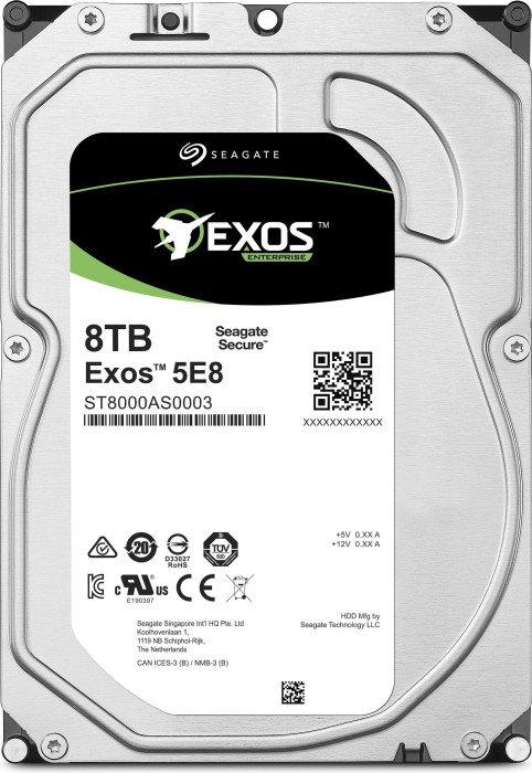 8000 GB Seagate Exos E 5E8 ST8000AS0003, SATA 6Gb/s