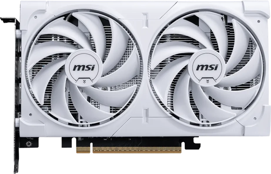 MSI GeForce RTX 5060 8G Ventus 2X OC White, G5060-8V2CW, 8GB GDDR7, HDMI, 3x DP