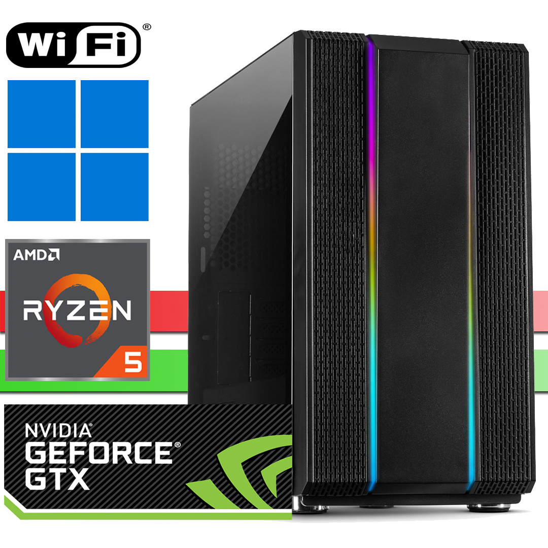 X-GAMING 5600: 16GB, 256GB NVMe, GTX1650, WiFi 5, Windows 11 Pro