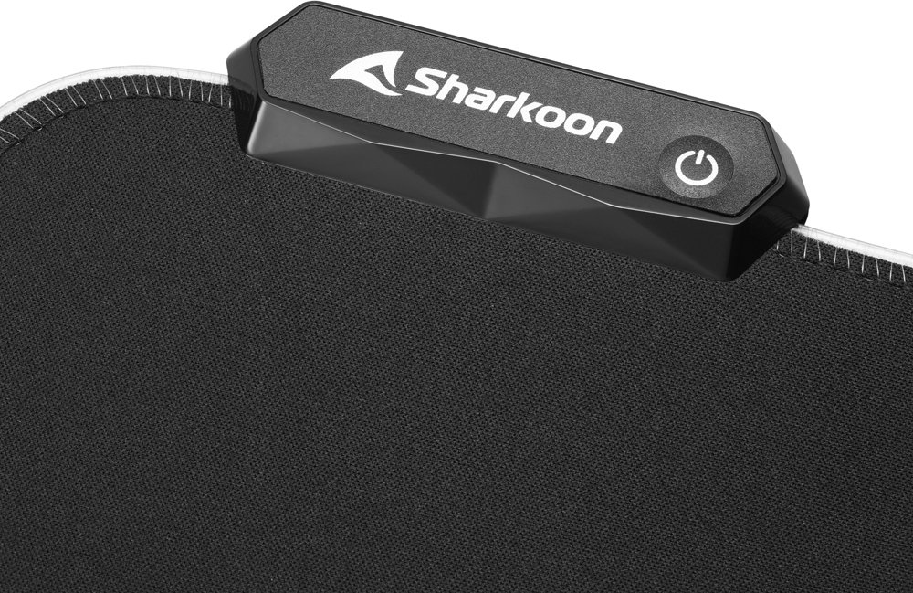 Sharkoon 1337 RGB V2 Gaming Mat 360, schwarz