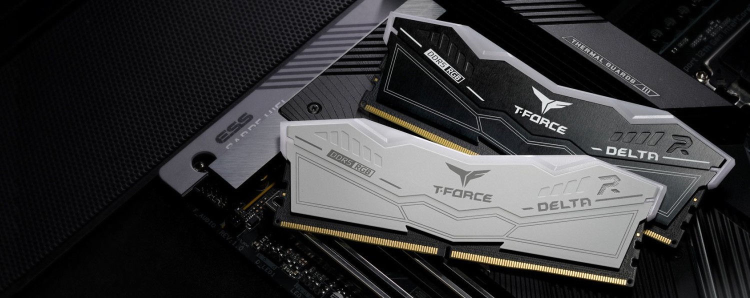 32GB TeamGroup T-Force DELTA RGB schwarz DIMM Kit, DDR5-6000