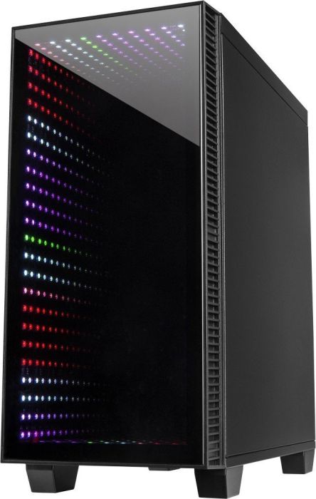 Restposten: Inter-Tech X-608 Infinity, Glasfenster