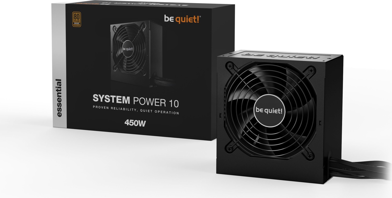 450W be quiet! System Power 10, ATX 2.52 - BN326