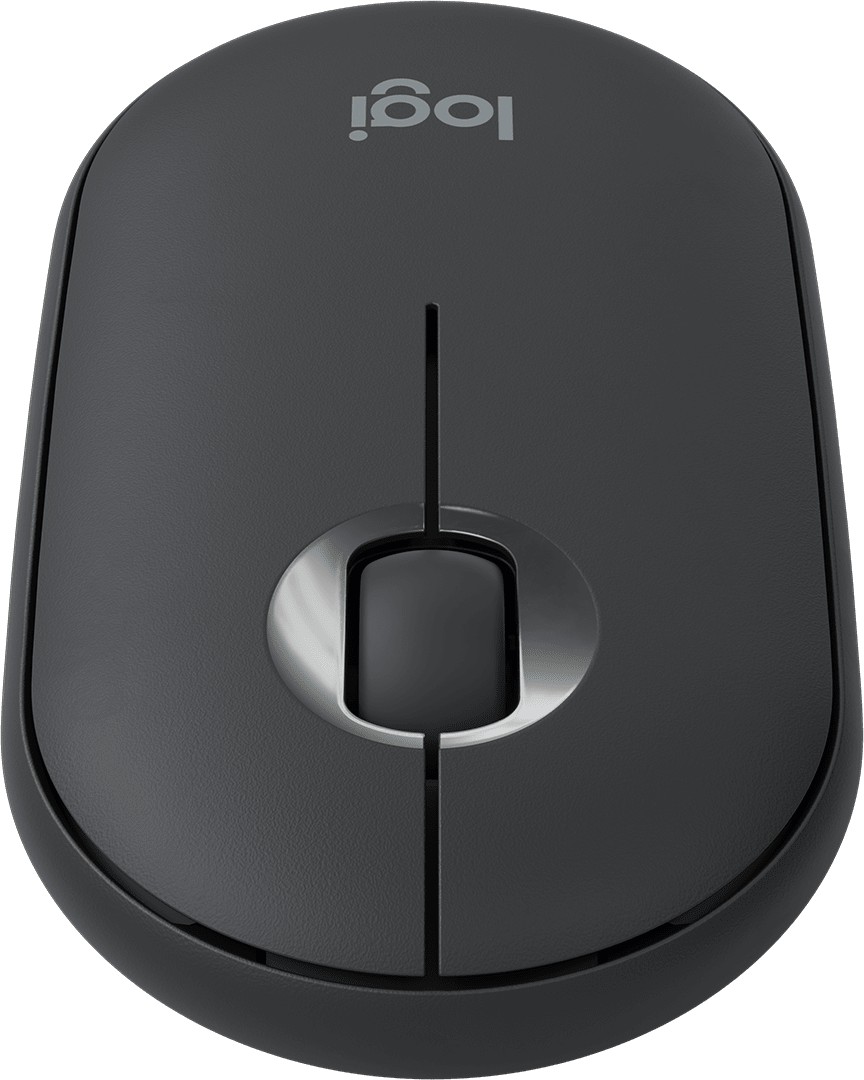 Logitech M350 Pebble Wireless Mouse Graphite, USB/Bluetooth