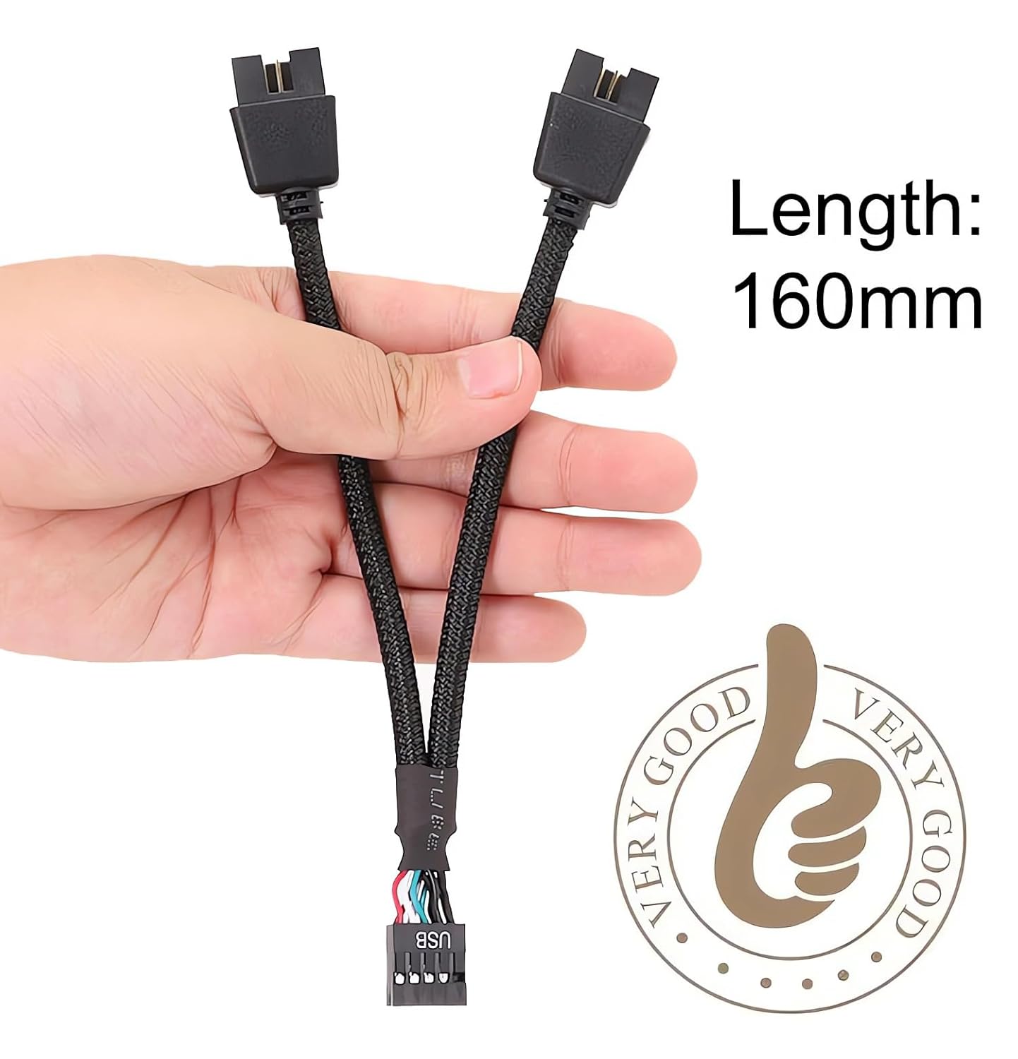 Mainboard USB Splitter 9PIN header