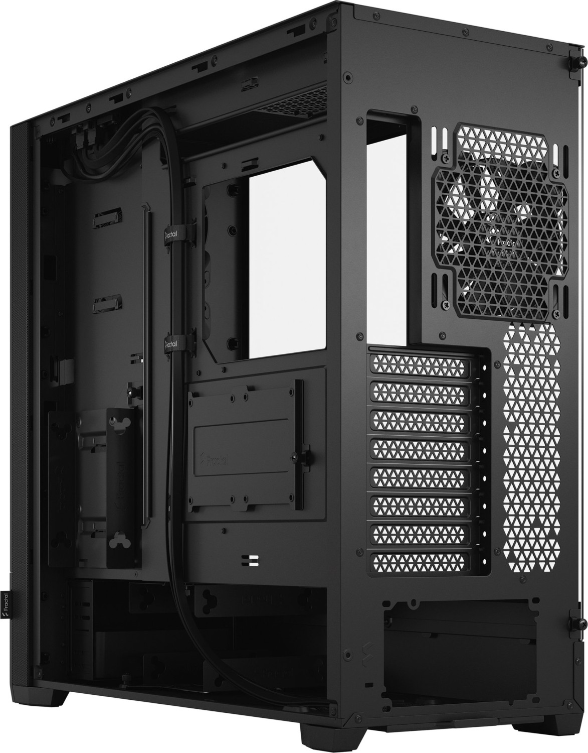 Fractal Design Pop XL Silent Black TG Clear Tint, Glasfenster, schallgedämmt