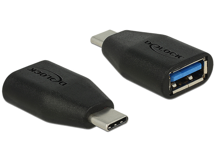 DeLock USB3.1 Adapter A -> C Bu/St - 65519