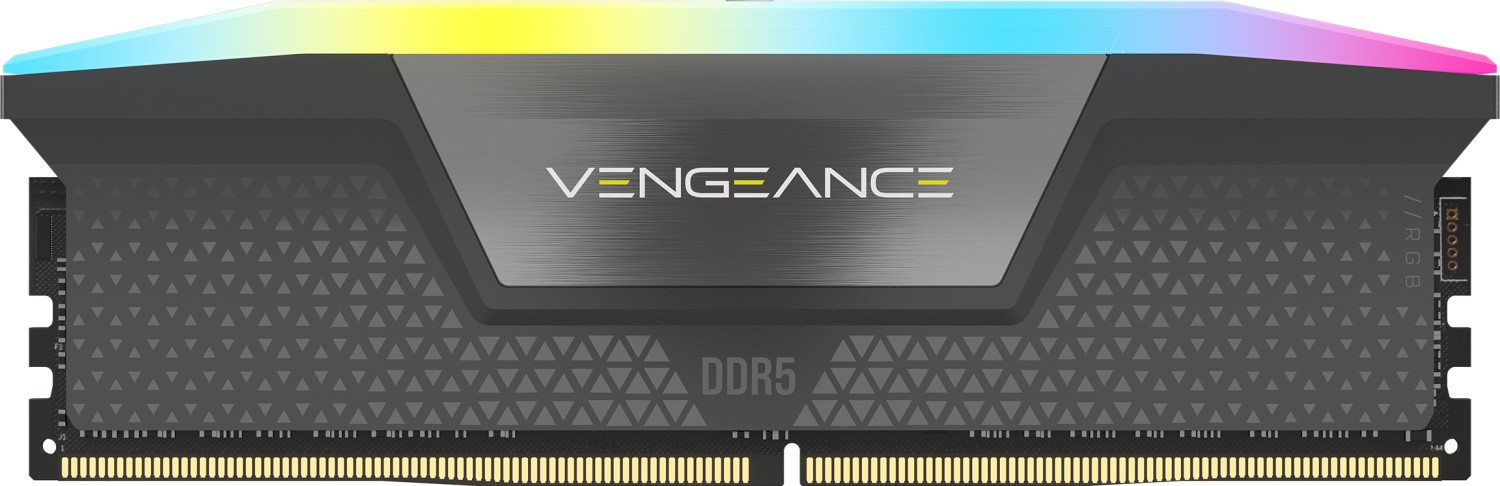 32GB Corsair Vengeance RGB grau DIMM Kit, DDR5-6000, EXPO - CMH32GX5M2B6000Z30K