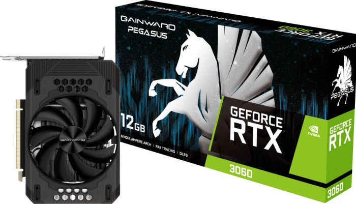 Gainward GeForce RTX 3060 Pegasus, 12GB GDDR6