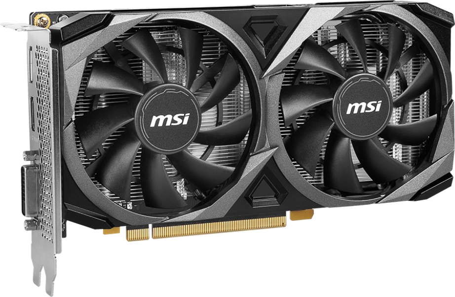 MSI GeForce RTX 3050 Ventus 2X XS 8G OC, 8GB GDDR6, DVI, HDMI, DP