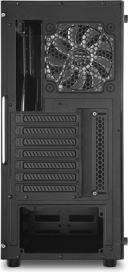 Sharkoon TG5, Lüfter LED Blau  mit Sichtfenster aus Glas