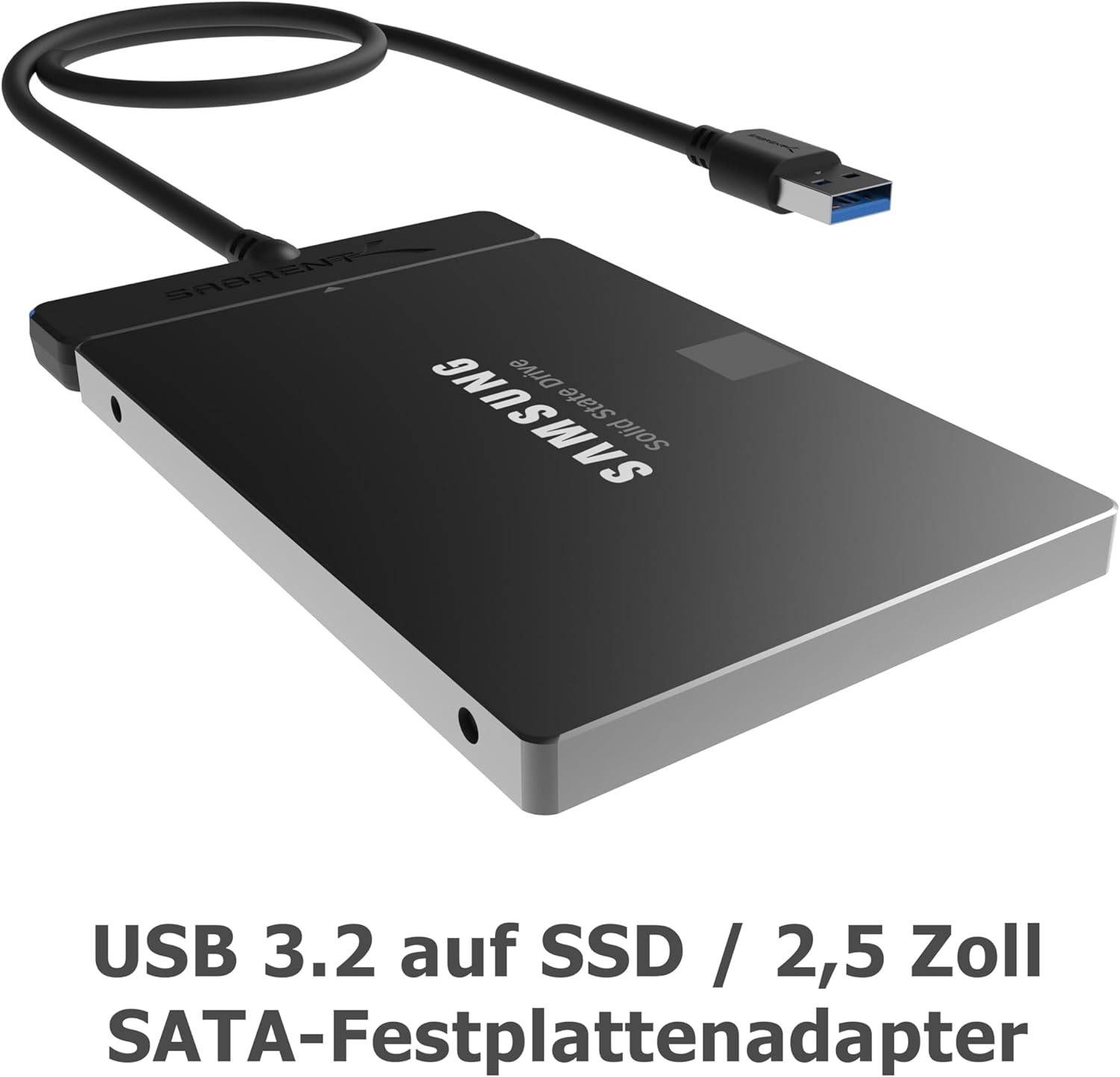 SABRENT SATA USB Adapter SSD HDD 2,5 Zoll Festplattenadapter SABRENT SATA USB Adapter SSD HDD 2,5 Zoll Festplattenadapter