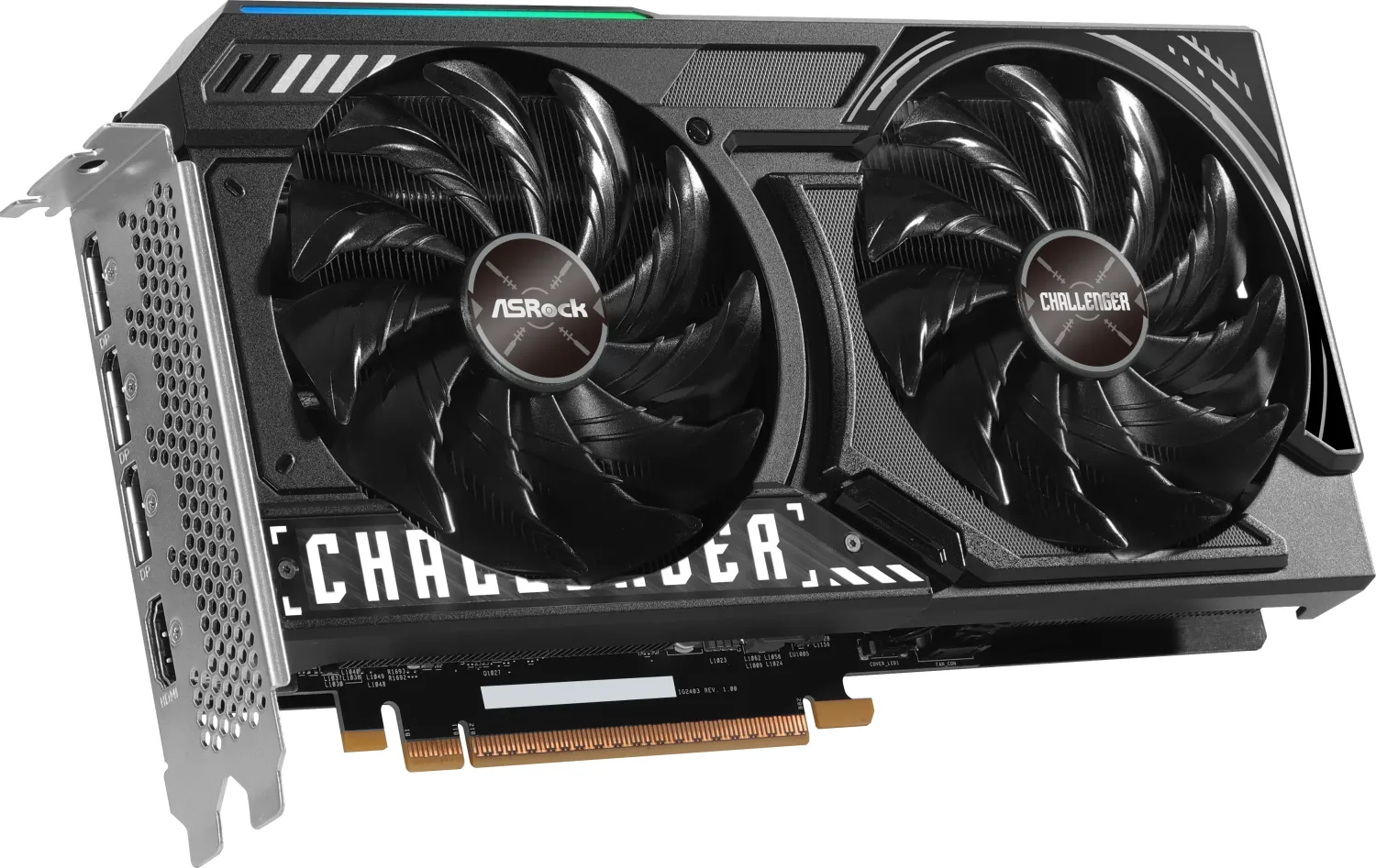 ASRock Arc B580 Challenger 12GB OC, B580 CL 12GO, 12GB GDDR6, HDMI, 3x DP