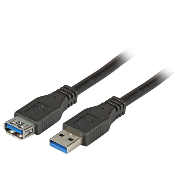 USB 3.0-Verlängerungskabel AA 1.0m