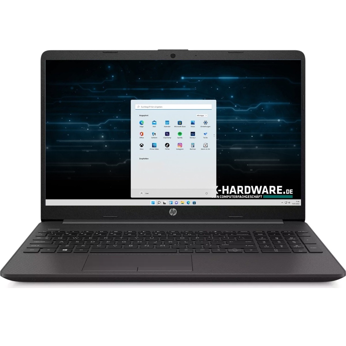 #7681 | HP 15,6" | Intel® Core™ i3-1215U | 6x 4.40GHz | 16GB RAM | 512GB SSD | Windows 11 Professional