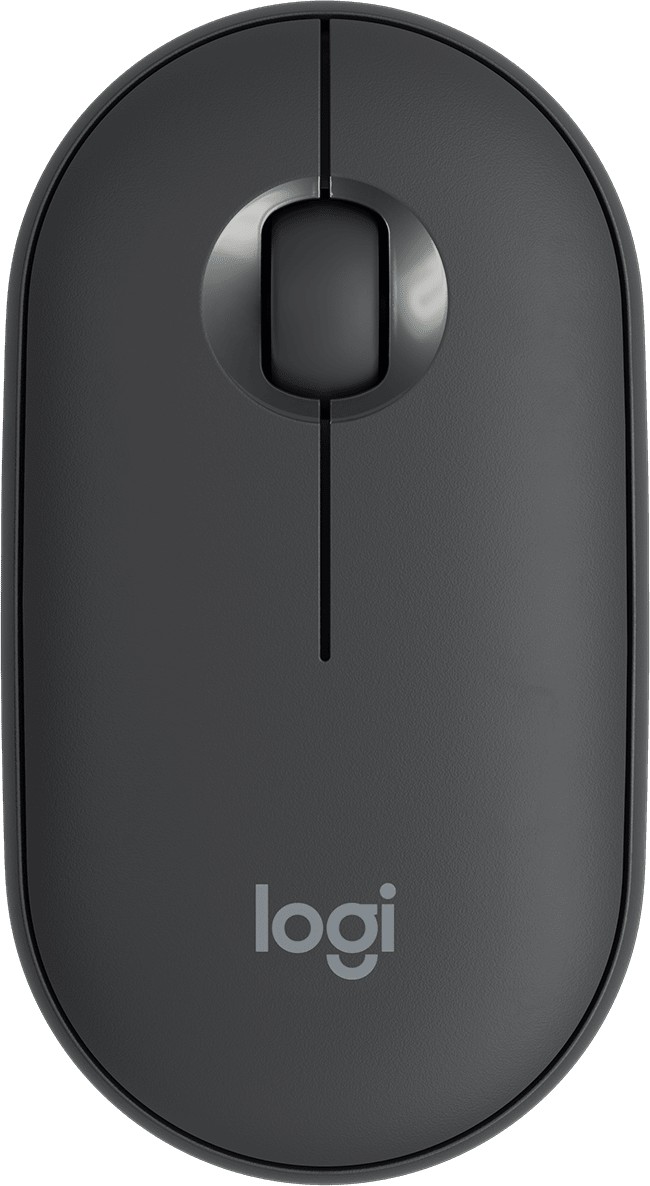 Logitech M350 Pebble Wireless Mouse Graphite, USB/Bluetooth
