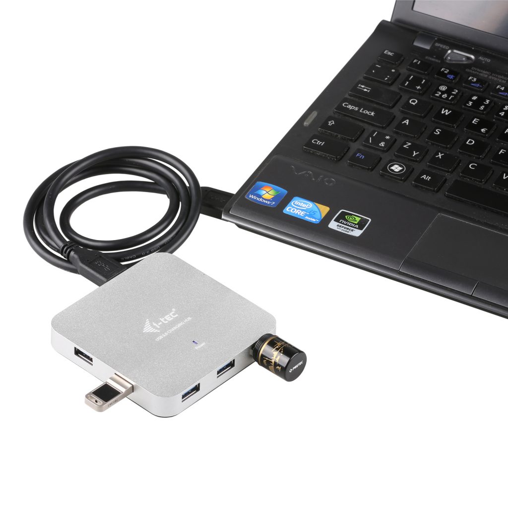 i-tec USB-Hub, 7x USB-A 3.0, USB-A 3.0
