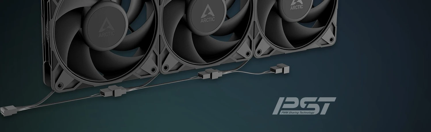 120mm Arctic P12 Pro PST, schwarz