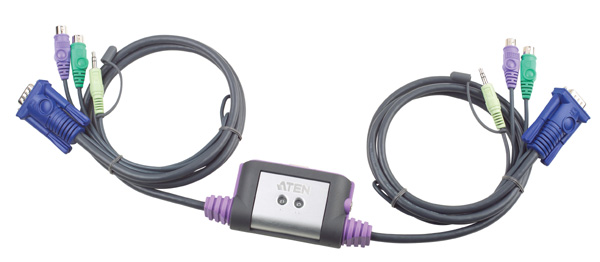 ATEN 2-fach KVM Switch - CS62AZ PS/2