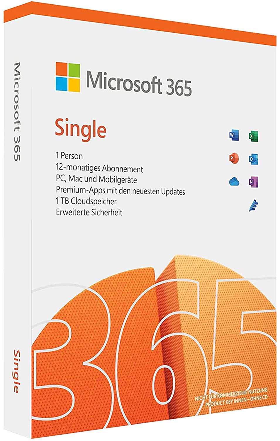 Microsoft Office 365 Single, 1 Jahr, PKC