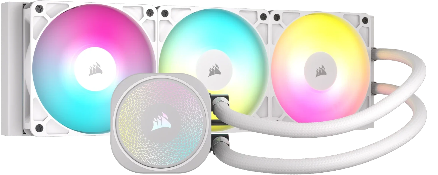 Corsair Nautilus 360 RS ARGB, weiß