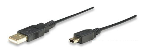 USB-Anschlusskabel Mini-B 5pol. 1,8m