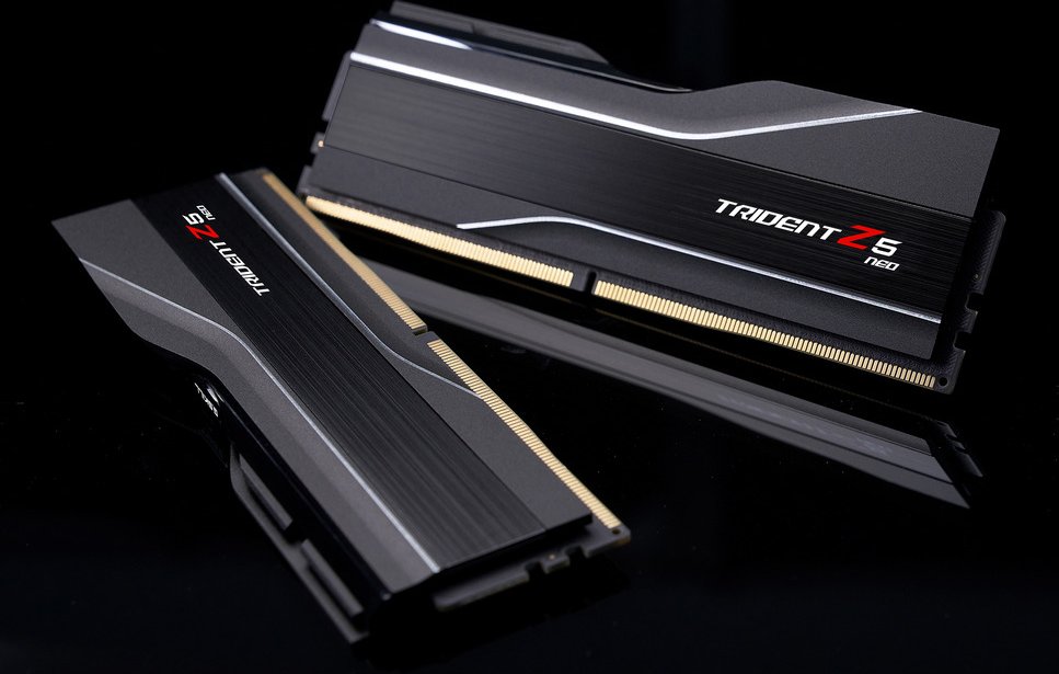 64GB G.Skill Trident Z5 NEO schwarz DIMM Kit, DDR5-6000,EXPO - F5-6000J3040G32GX2-TZ5N