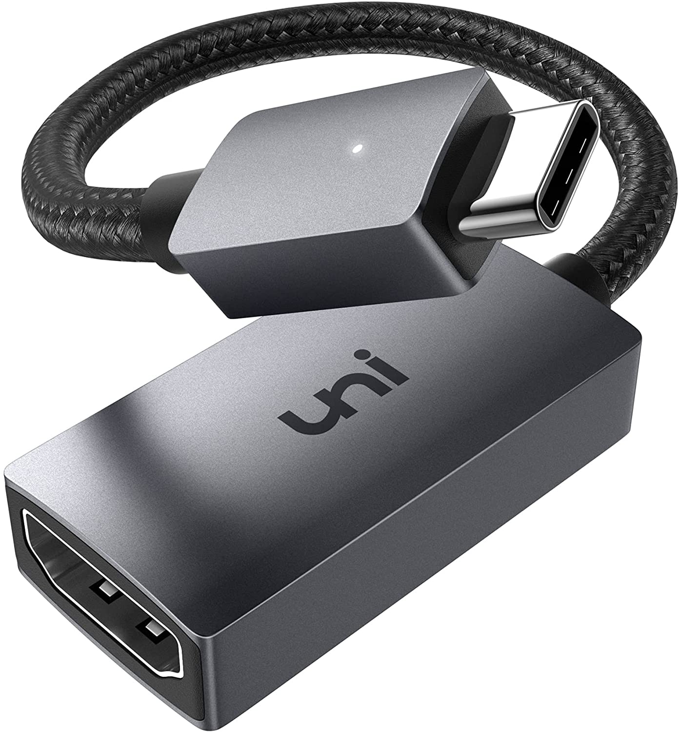 USB Typ C auf HDMI Adapter 4K (Thunderbolt 3 kompatibel)