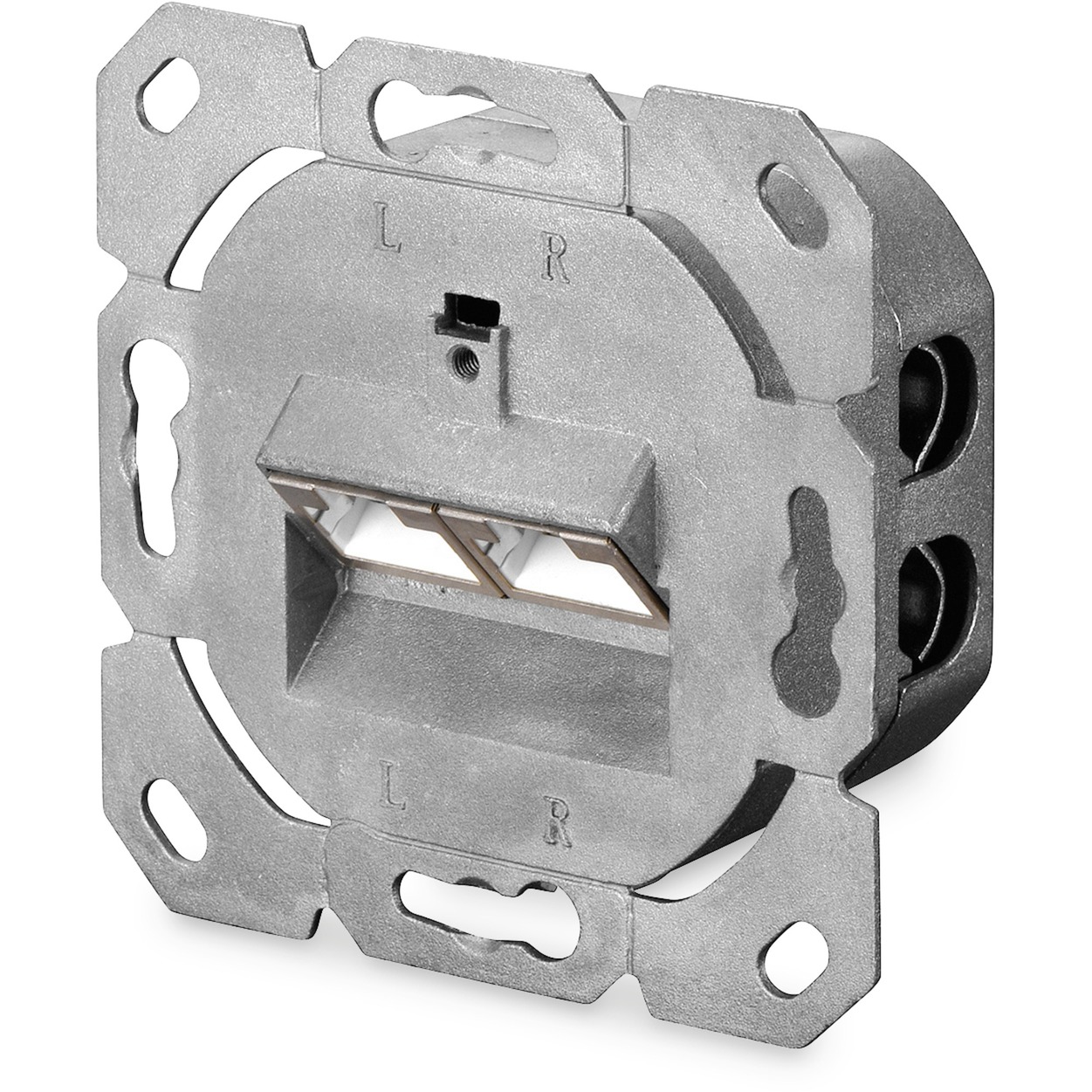 Digitus Cat6 Anschlussdose Aufputz, 2x RJ-45